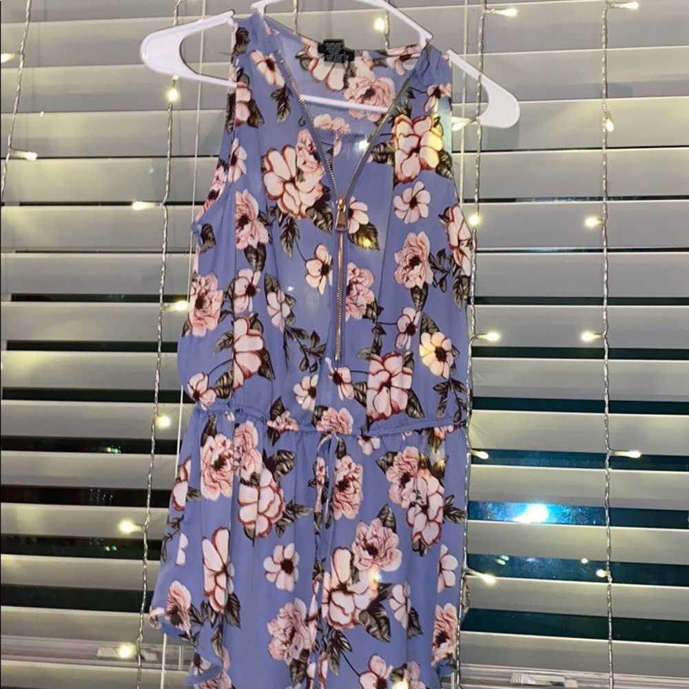 Spring floral dress